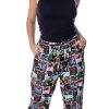 Star Wars Men's Comic Book Allover Pattern Adult Sleepwear Lounge Pajama Pants
