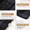 Men's Pajama Bottoms Plaid Pajamas Pants for Men Soft Long Lounge Woven Pj Sleep Pant with Pockets
