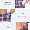 Pajama Sets for Men & Women Long Sleeve 2 Piece Sleepwear Loungewear Sets Soft PJ's with Pockets