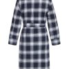 Women's Cotton Flannel Robe