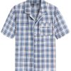 Men's Cotton Woven Short Sleepwear Pajama Set