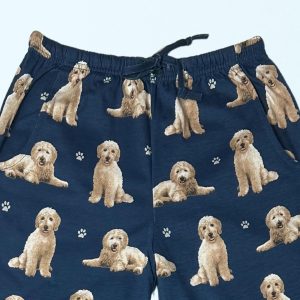 Pet Lover Pajama Pants ??New Cotton Blend - All Season - Comfort Fit Lounge Pants for Women and Men - 27 Breeds Available