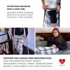 Unisex Tearaway Post Surgery Recovery Pajama Pants with Side Snaps & Pockets