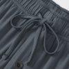 Men's Viscose Button Up Short Sleeves Pajamas Set