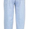 Men's 3 Pack Lounge Pajama Sleep Pants/Drawstring & Pockets Designer Woven Pant Bottoms