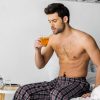 Men's 3 Pack Cotton Flannel Fleece Brush Pajama Sleep & Lounge Pants