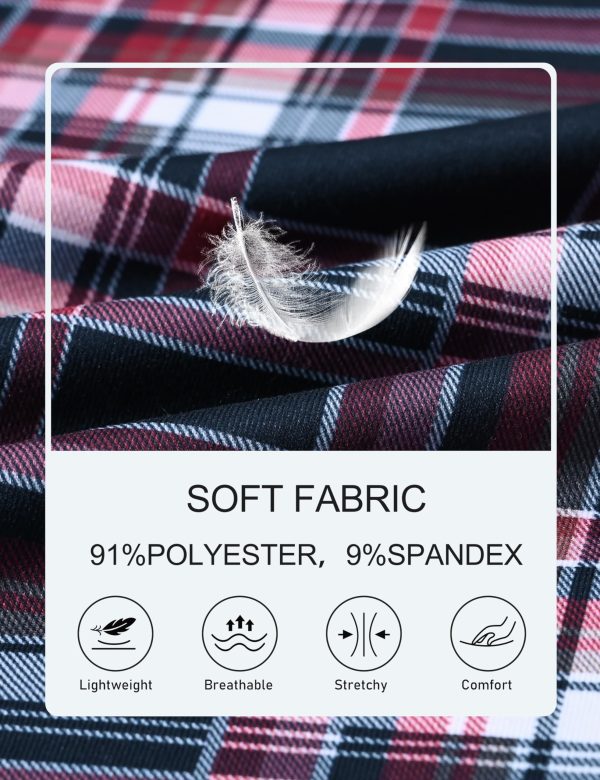 Pajama Sets for Men & Women Long Sleeve 2 Piece Sleepwear Loungewear Sets Soft PJ's with Pockets
