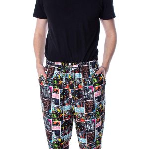 Star Wars Men's Comic Book Allover Pattern Adult Sleepwear Lounge Pajama Pants