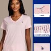 Pajama Sets for Women 2 Piece, PJ Sets for Women with Knit Sleep Tee and Woven Pajama Pants with Pockets