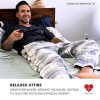 Unisex Tearaway Post Surgery Recovery Pajama Pants with Side Snaps & Pockets