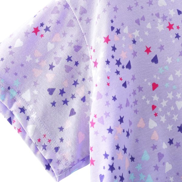 Womens Pajama Sets Plus Size Sleepwear Tops with Capri Pants Cotton Pajamas Set for Women Soft Comfy Cute Pj Sets
