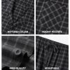 Mens Flannel Pajamas Set Ultra-Soft Cotton Pajamas for Men Classic Plaid Lounge Set with Roomy Pockets