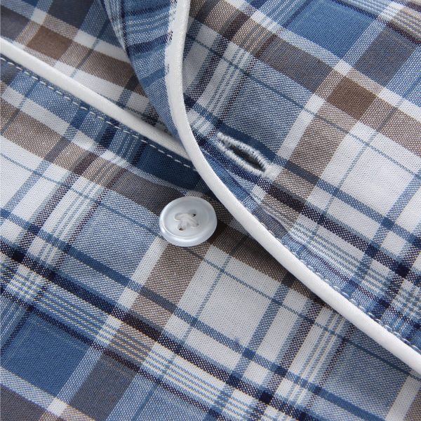 Men's Cotton Woven Short Sleepwear Pajama Set