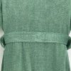Pure Cotton Terrycloth Robe for Men,100% Cotton Bathrobe Towel with Long Sleeve Cozy Soft Plush Shawl Collar,One Size