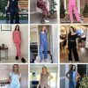 Womens Pajama Sets Short Sleeve Sleepwear Tops and Long Pants V Neck Pjs 2 Piece Lounge Set with Pockets S-XXL