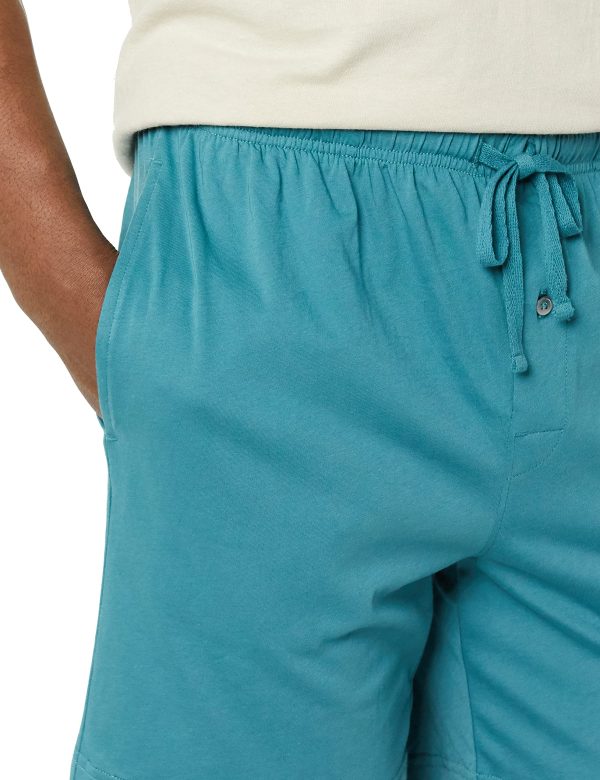 Men's 7" Cotton Knit Pajama Shorts, Pack of 2