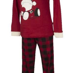 Baby Girl Pajamas Teen Girl Kids Winter Interlock Long Sleeve Henley Neck Item 32288, 2149 V. unica Natale, 15 Years