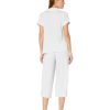 Gisele Short Sleeve and Cropped Pant PJ Set