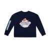 Baby Collection Character Pajama Set Loungewear Sleepwear for Women and Girls, Navy, Medium
