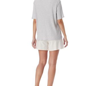Cotton Modal Mix Short Pyjama Set - Women's Nightwear Set