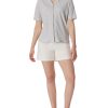 Cotton Modal Mix Short Pyjama Set - Women's Nightwear Set