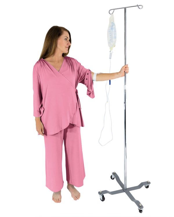| Adaptive Hospital Wear for Women | Mastectomy, Hysterectomy, Chemo, Post-Op, Breast Cancer | 2-Piece Set