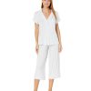 Gisele Short Sleeve and Cropped Pant PJ Set