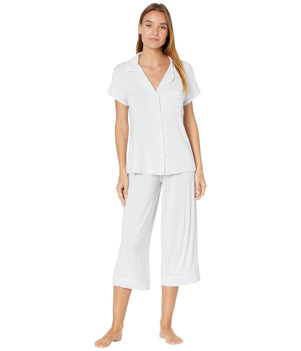 Gisele Short Sleeve and Cropped Pant PJ Set