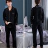 Pajamas Men's Autumn Long Sleeve Plus Size Men's Loungewear Thin Section Cotton Suit