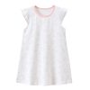 Girls' Dress, Toddler Cotton Soft Short Sleeve Sleepshirts,3-10 Years