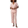 BedHead PJs Short Sleeve Cropped PJ Set
