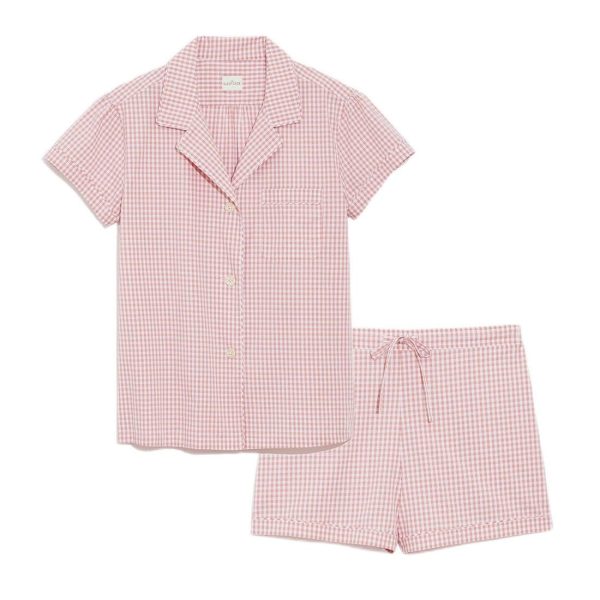 Gingham Cotton Classic Short PJ Set