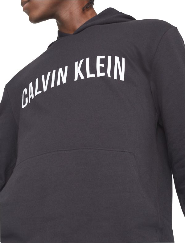 Intense Power Sleep Hoodie Black