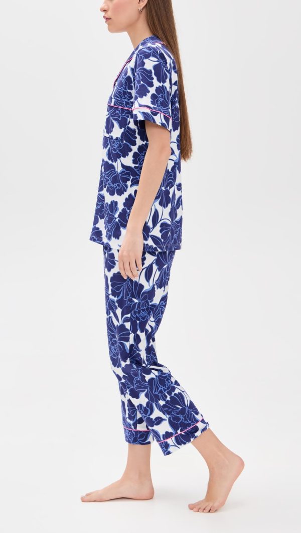 BedHead PJs Women's Cotton Jersey Knit Classic Cropped PJs