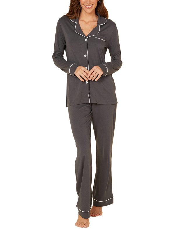 Women's Bella Long Sleeve Top & Pant PJ Set