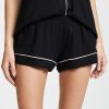 Gisele Classic Women's Pajama Set | Short Sleeve Button Down Shirt w Front Pocket, Shorts w Elastic Waist