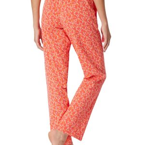 Cotton Long Trousers with Pattern - Mix + Relax Women's Pyjamas