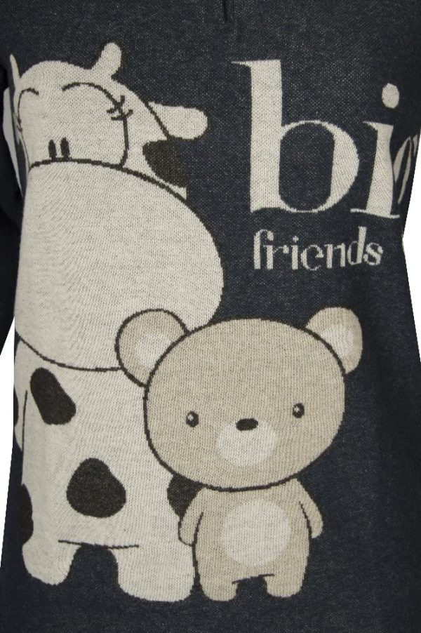 Winter Pajamas Soft and Warm Long Sleeve Henley Neck Article 15677, 2162 Scottish blu, Small