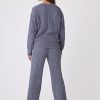 Women's Cable Crew Lounge Long Sleeve Top