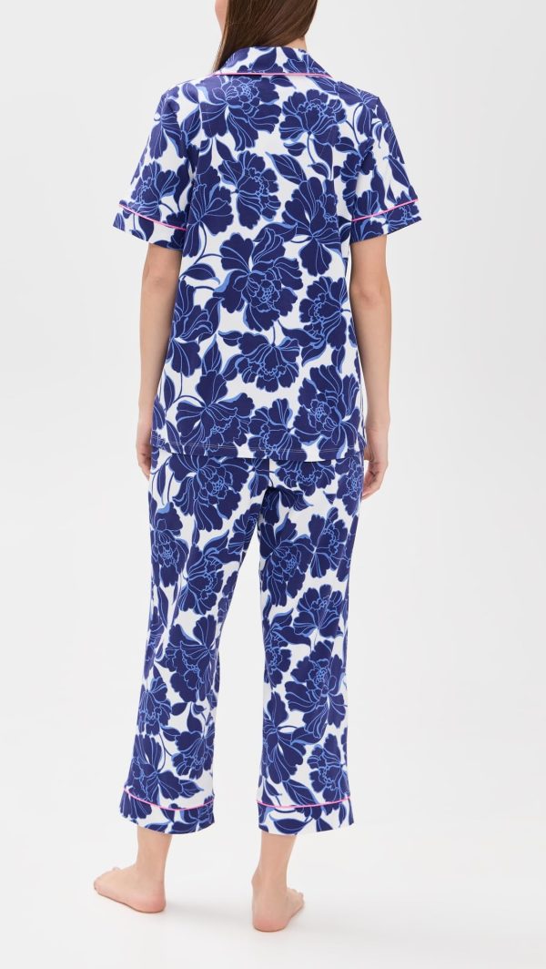 BedHead PJs Women's Cotton Jersey Knit Classic Cropped PJs