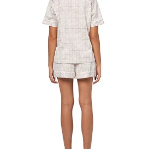 Women's Short Pj Set Length 25", Inseam 3"