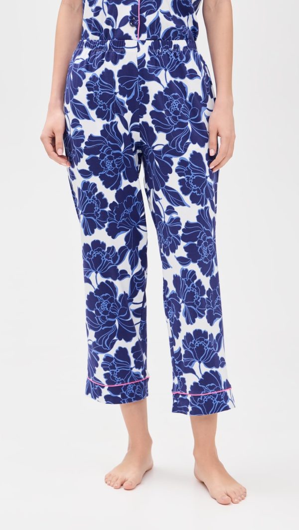 BedHead PJs Women's Cotton Jersey Knit Classic Cropped PJs
