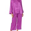 womens Infinity Jacquard Mandarin Pj Length 26"/ Inseam 26"