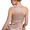 Womens Pure Natural Silk Cami Shorts PJ Set Sleepwear Nightwear
